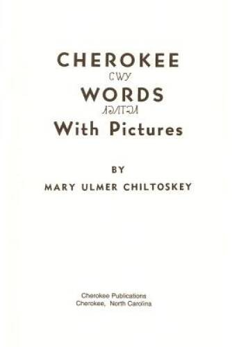 Cherokee words with pictures - words,